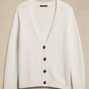 Banana Republic Cream Cardigan (M)